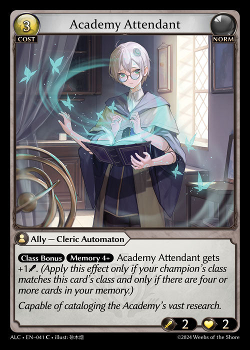 Academy Attendant - Alchemical Revolution - C Norm