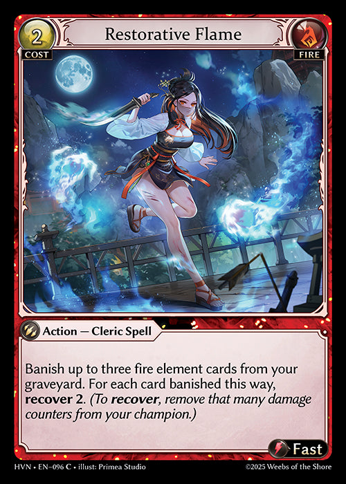 Restorative Flame- Abyssal Heaven