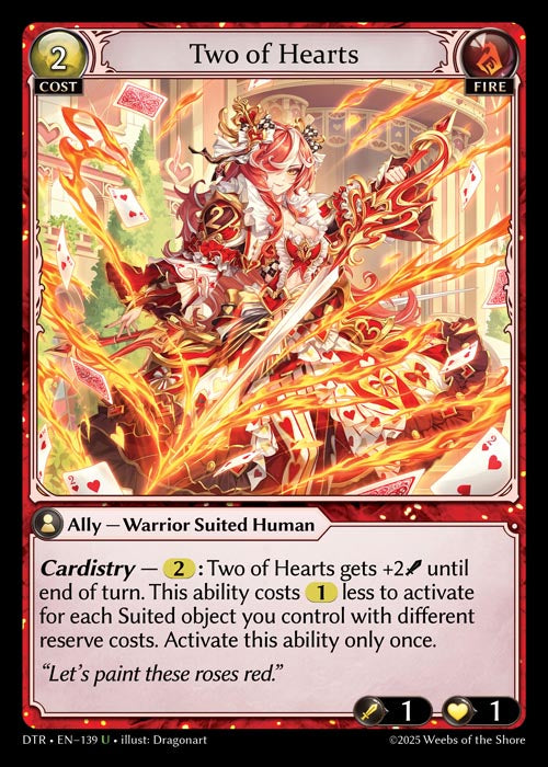 Two of Hearts - Distorted Reflections