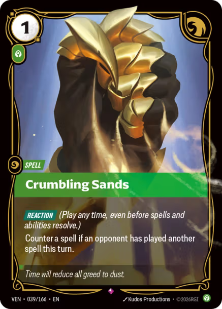 Crumbling Sands - 039/166 - R Calm