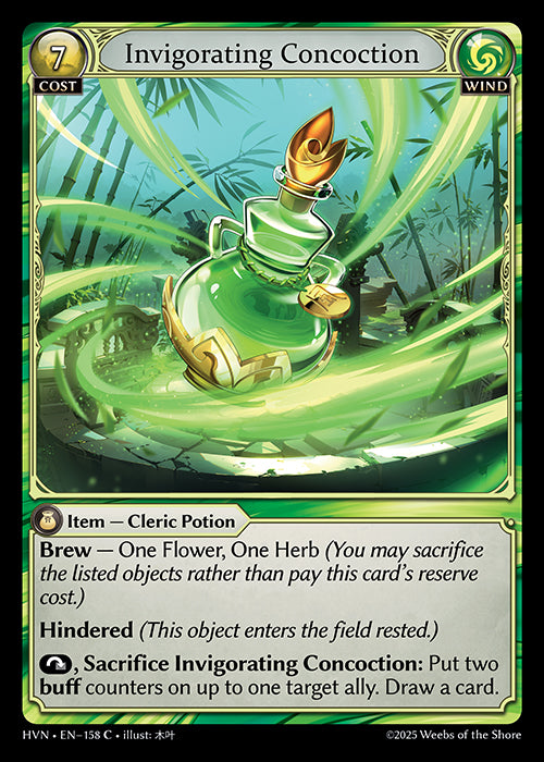 Invigorating Concoction- Abyssal Heaven