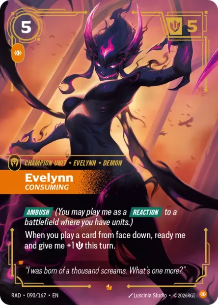 Evelynn, Consuming - 090/167 - Epic Body