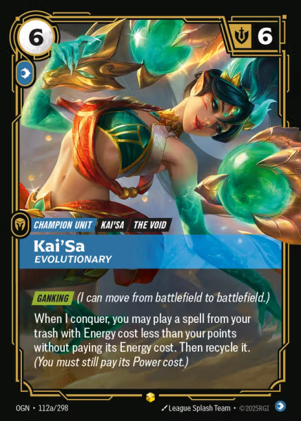 Kai'Sa, Evolutionary - 112a/298 - Alternate Art