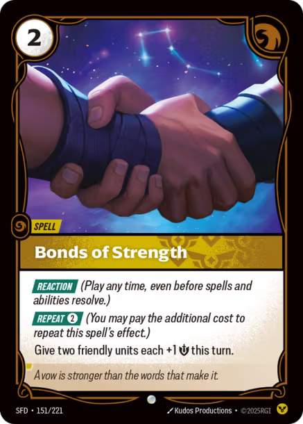 Bonds of Strength - 151/221 - C Order