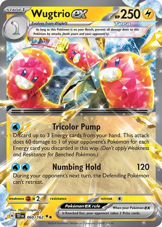 Wugtrio ex - 060/162 - Temporal Forces