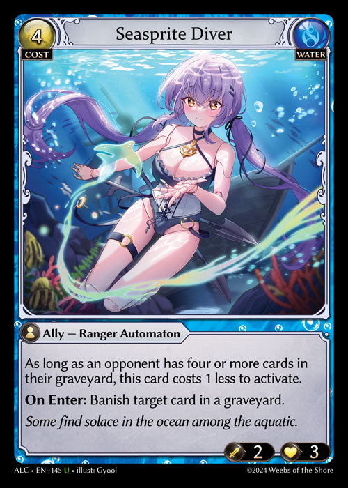 Seasprite Diver - Alchemical Revolution -  U Water
