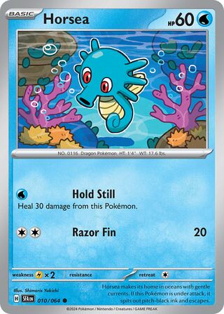 Horsea - 010/064 - Shrouded Fable