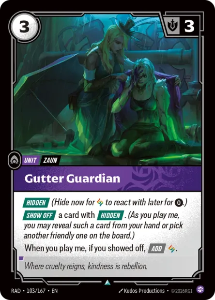 Gutter Guardian - 103/167 - U Chaos