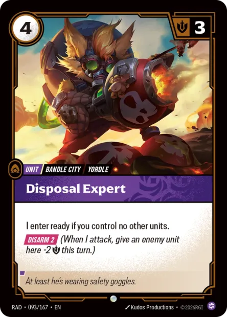 Disposal Expert - 093/167 - C Chaos