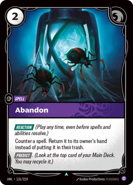 Abandon - 131/219 - U Chaos