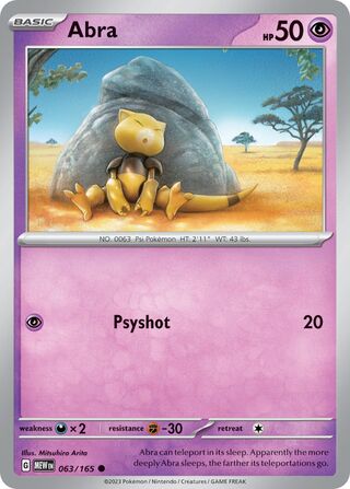 Abra - 063/165 - 151 