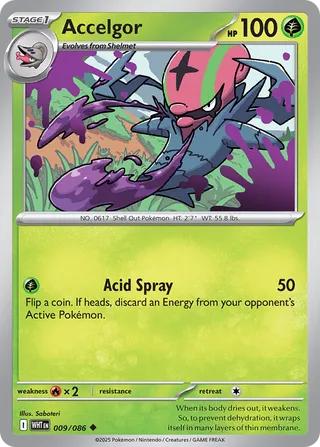 Accelgor - 009/086 - White Flare