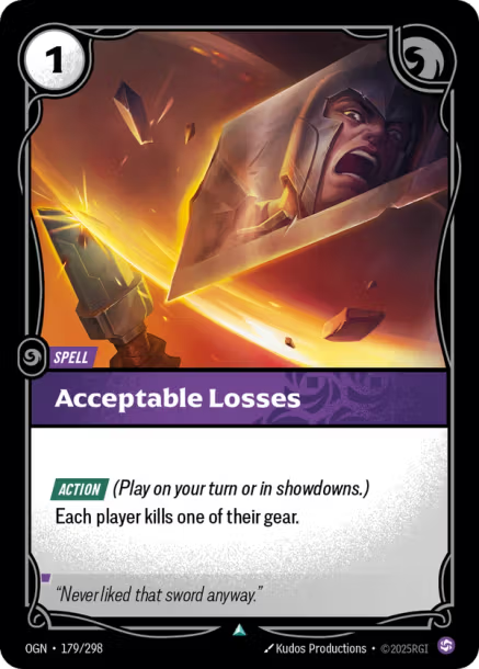 Acceptable Losses - 179/298 - U Chaos