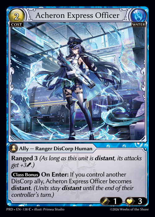 Acheron Express Officer - .asphodel/paradise - C Water