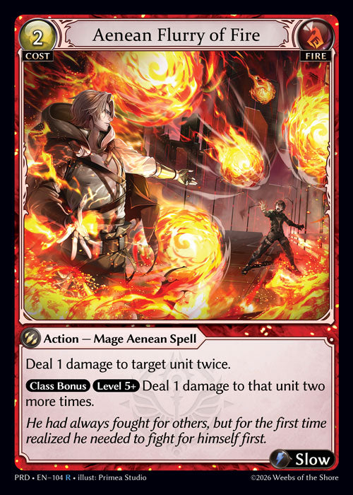 Aenean Flurry of Fire - .asphodel/paradise - R Fire