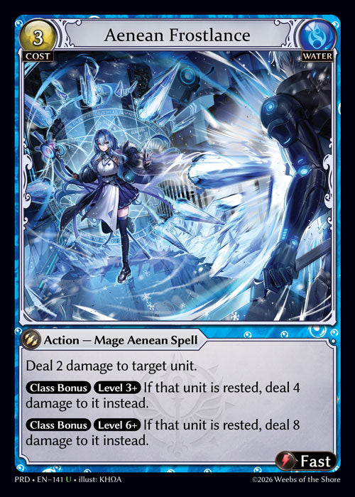 Aenean Frostlance - .asphodel/paradise - U Water