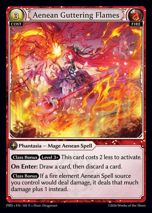 Aenean Guttering Flames - .asphodel/paradise - R Fire