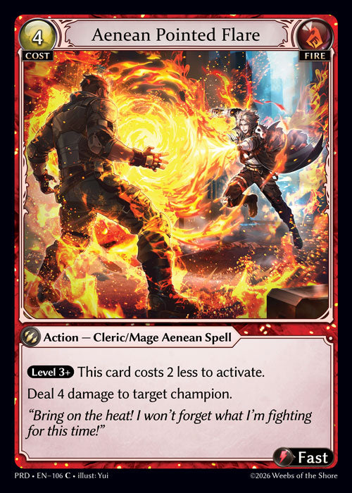 Aenean Pointed Flare - .asphodel/paradise - C Fire