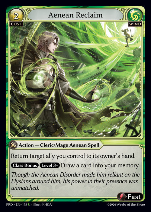 Aenean Reclaim - .asphodel/paradise - U Wind