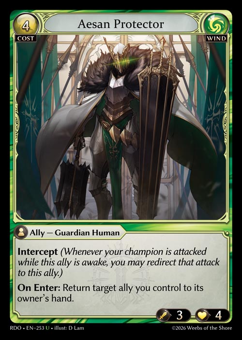 Aesan Protector - Radiant Origins - U wind
