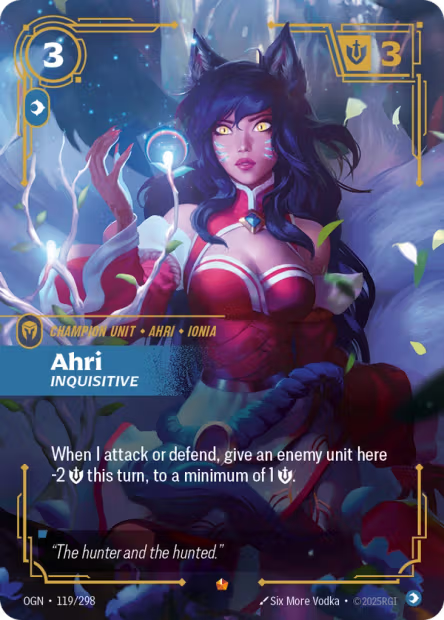 Ahri, Inquisitive - 119/298 - Epic Mind