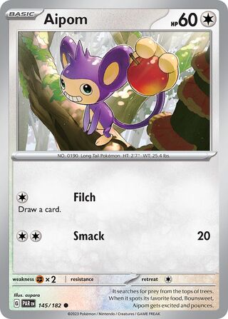 Aipom - 145/182 - Paradox Rift 