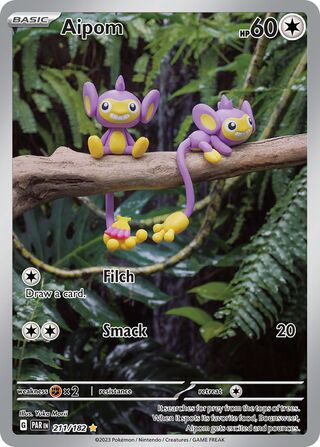 Aipom - 211/182 - Paradox Rift