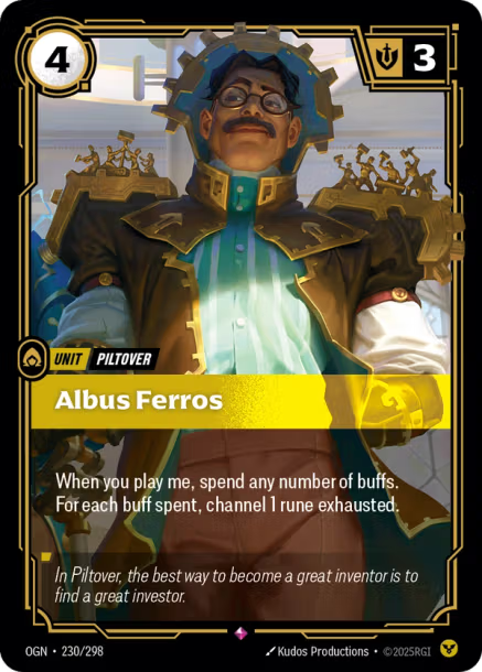 Albus Ferros - 230/298 - R Order
