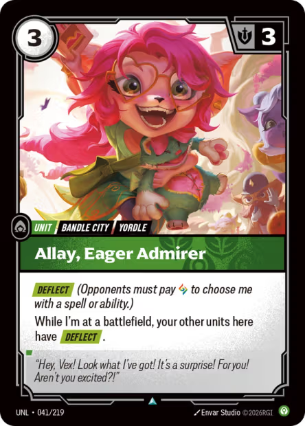 Allay, Eager Admirer - 041/219 - U Calm