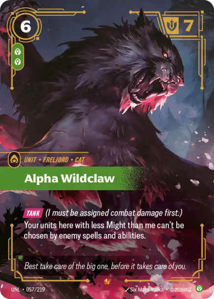 Alpha Wildclaw - 057/219 - Epic Calm