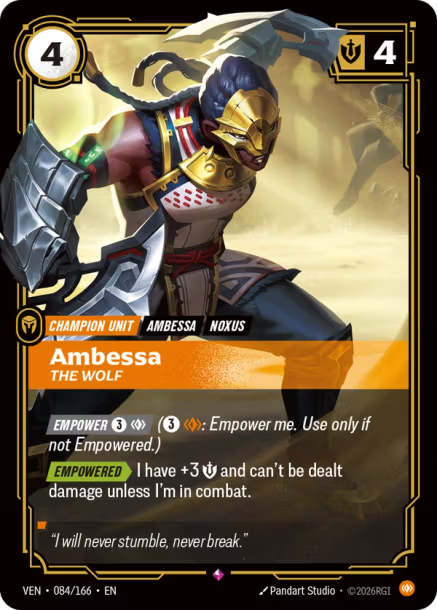 Ambessa, The Wolf - 084/166 - R Body
