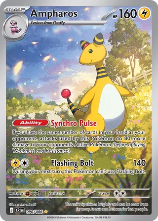 Ampharos - 090/086 - Chaos Rising