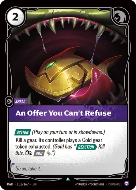 An Offer You Can't Refuse - 101/167 - U Chaos