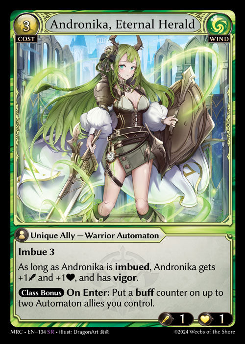 Andronika, Eternal Herald - Mercurial Heart -  SR Wind