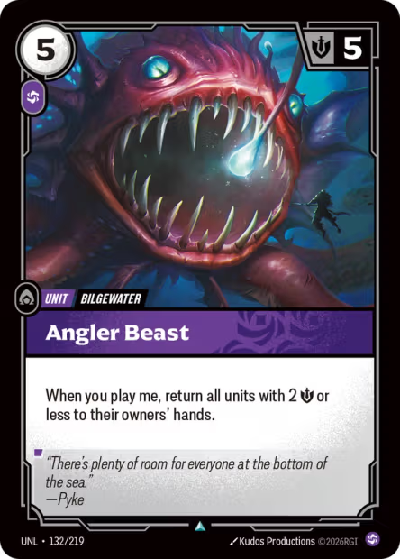 Angler Beast - 132/219 - U Chaos