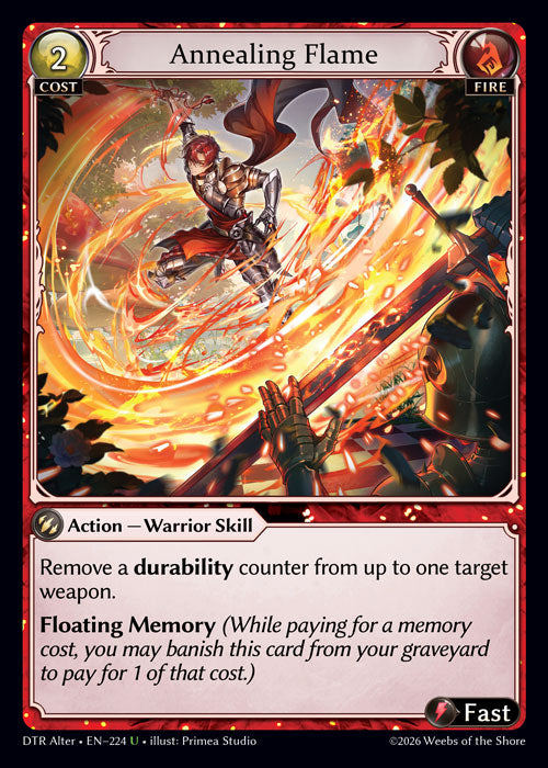  Annealing Flame - Distorted Reflections - U Fire