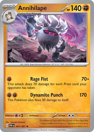 Annihilape - 047/091 - Paldean Fates 