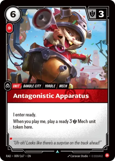 Antagonistic Apparatus - 009/167 - U Fury