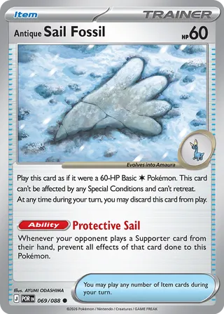 Antique Sail Fossil - 069/088 - Perfect Order