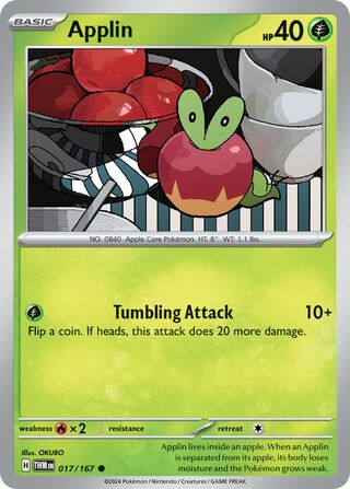 Applin - 017/167 - Twilight Masquerade 