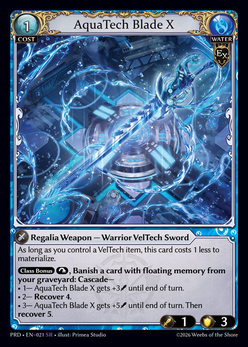 AquaTech Blade X - .asphodel/paradise - SR Water