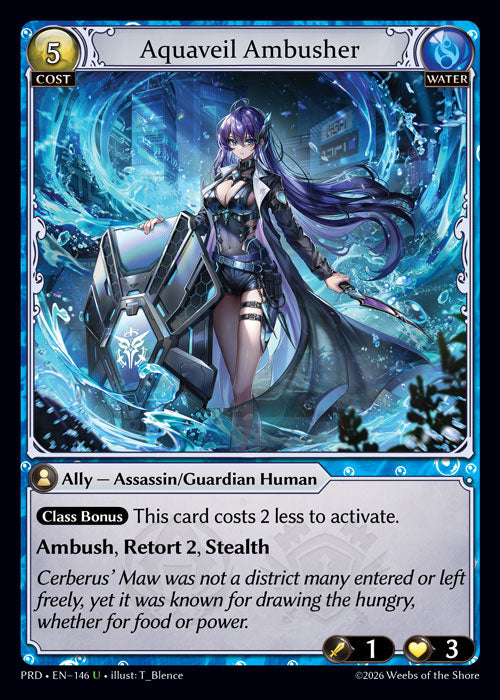 Aquaveil Ambusher - .asphodel/paradise - U Water