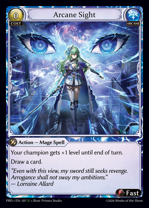 Arcane Sight - .asphodel/paradise - U Arcane