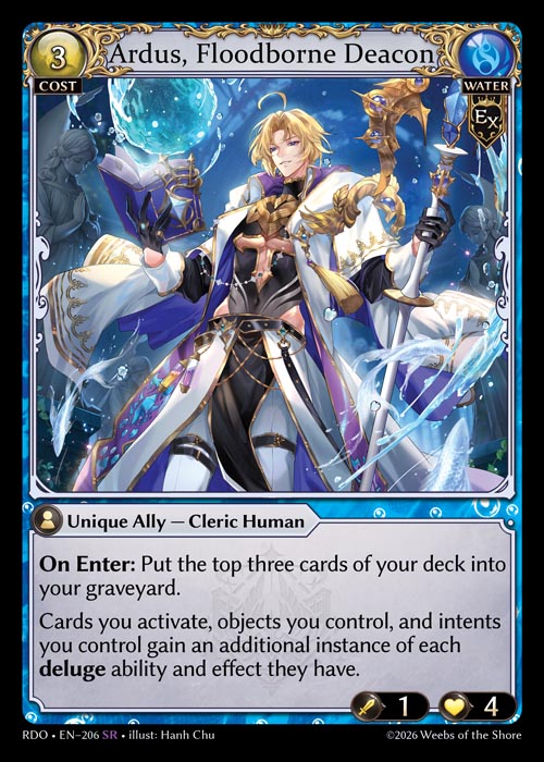 Ardus, Floodborne Deacon - Radiant Origins - SR Water