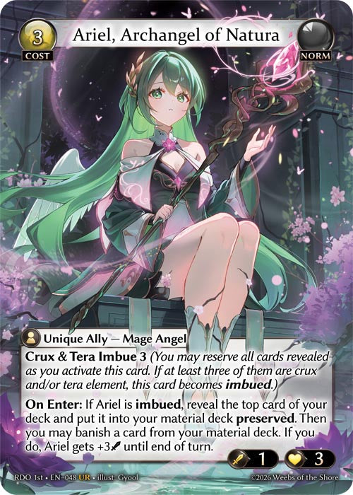 Ariel, Archangel of Natura - Radiant Origins - UR Norm
