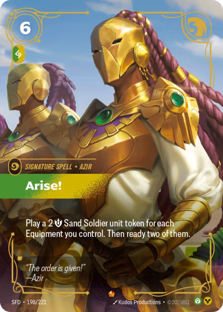 Arise! - 198/221 - Epic Calm/Order