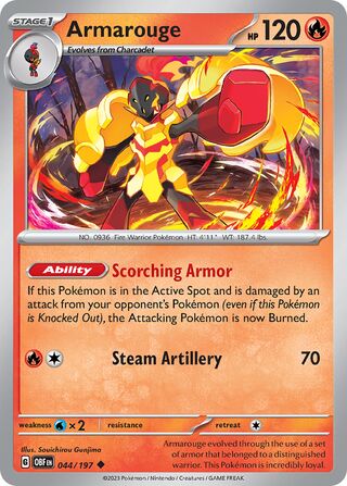 Armarouge - 044/197 - Obsidian Flames