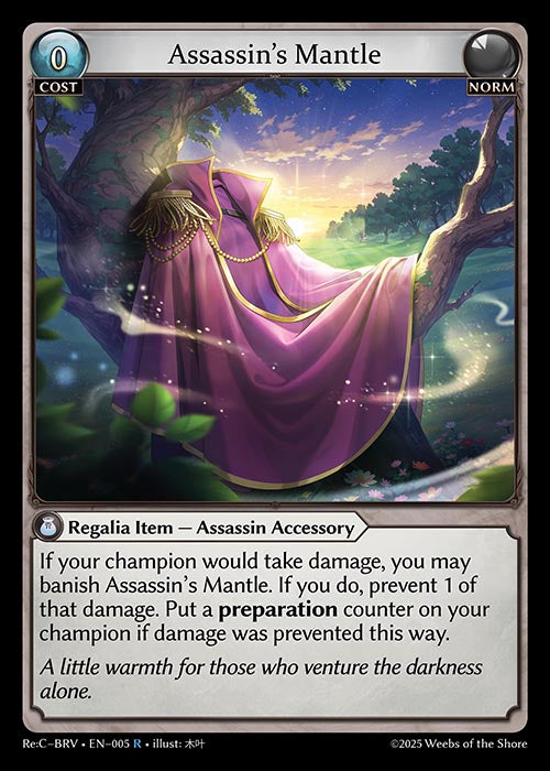 Assassin’s Mantle - Merlin Re:Collection Brilliant Vestige - R Norm