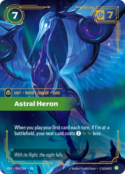 Astral Heron - 044/166 - Epic Calm