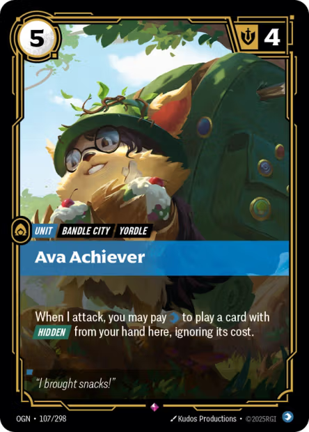 Ava Achiever - 107/298 - R Mind